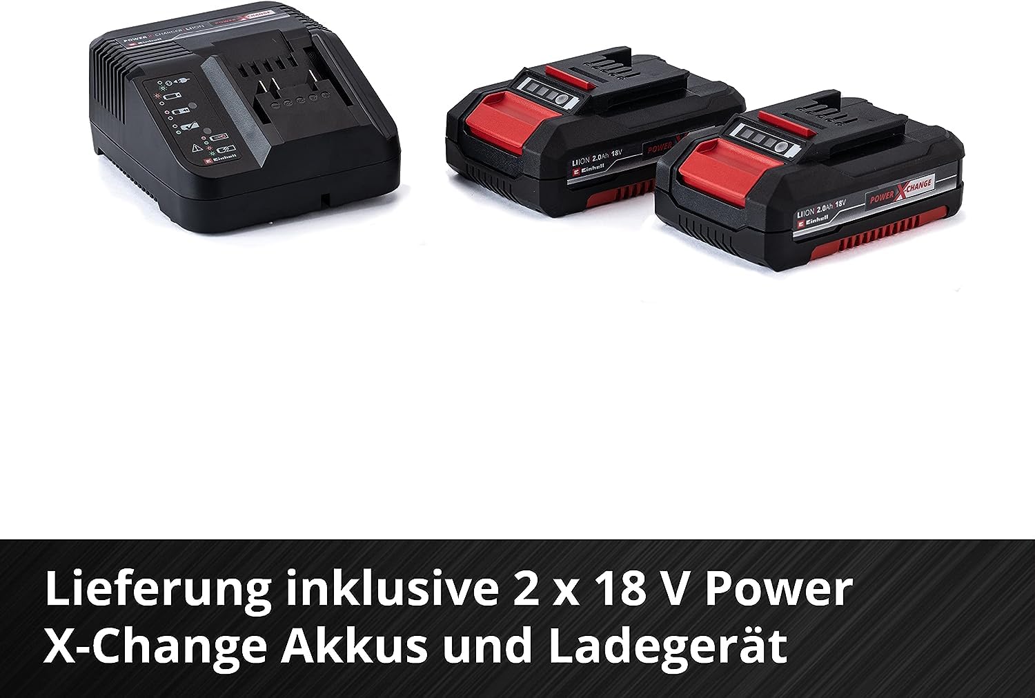 Werkbohr Akku-Schlagbohrschrauber-Set TE-CD 18/40 Li-i +64 (2x2,0 Ah) Power X-Change (Li-Ion, 18 V, 40 Nm, Drehzahl-Elektronik, 2-Gang-Getriebe, max. 24.000 min-1, inkl. Akkus, Ladegerät & Zubehör)