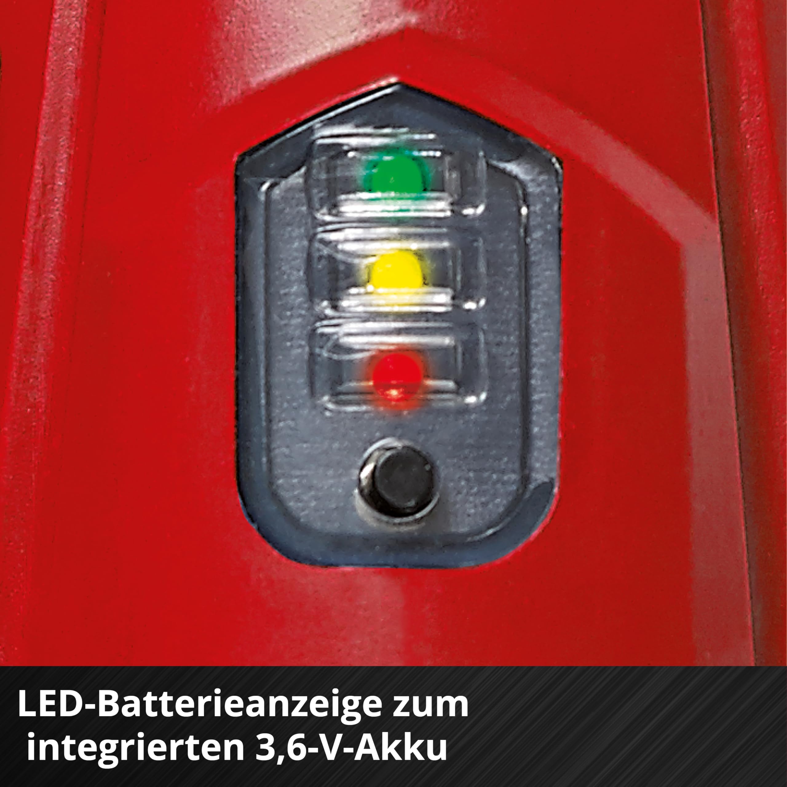 Werkbohr Akkuschrauber TC-SD 3,6 Li (3,6V, 1300 mAh, 3 Nm Drehmoment, Drehgelenk im Handgriff, LED-Licht, Softgriff, Ladekontrollleuchte, inkl. 6 Bits)